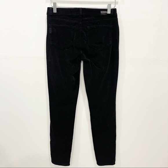 Paige Verdugo Ultra Skinny Jeans Pants Black Overdue Corduroy 28 - Picture 3 of 9